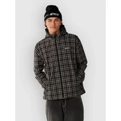 Rip Curl Archive Dwr Plaid Jacket dark navy