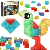 3D magnetne kocke LED svjetleće 32 el.
