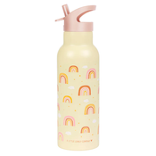 A Little Lovely Company – nerjavni bidon za pijačo, 500 ml – mavrica