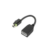 Lenovo 4X90Q93975 video cable adapter Mini DisplayPort DisplayPort Black