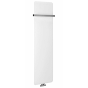 Radiator za kopalnico TABELLA, 370/1590, mat bel - Bela - Jeklo - Dodatna oprema za obešalnik za brisače - 550