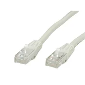 LAN Ethernet Cat. 6 omrežni patchcord kabel 0,25 m sive barve