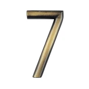 Številka 7 75 mm bronzasta Bronasta