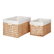 Košare v kompletu 2 ks 25x35x22 cm Bustelo – House Nordic