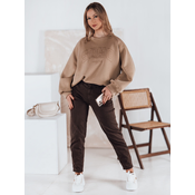 Bluza damska one size COSYONE kawowa Dstreet