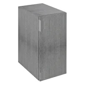 SAPHO CIRASA Omara za Kopalnico 30x64x46cm, Srebrni Hrast, Univerzalna Vrata