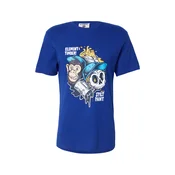 ELEMENT Majica FLOW indigo / nebeško modra / črna / bela