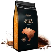 shumee Mleta kava 500g Brazil Santos 100% Arabica Sveže pražena + Brezplačno