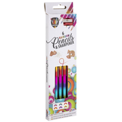 Olovke Grafix Colouring - Rainbow, 6 boja, šiljilo ukljuceno