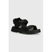 Sandali Lacoste Suruga Premium Textile Sandal moški, črna barva, 47CMA0010