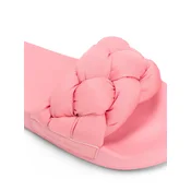 Tommy Jeans Natikači Tjw Braided Slides EN0EN02975 Roza