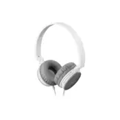 HAMA THOMSON HED2207WH/GR Slušalice, in-ear, mikrofon, sklopive, trakasti kabel