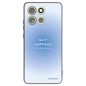 Silikonski črni ovitek za Motorola Moto G86 Power 5G - Oops Memo