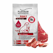 slomart krma platinum 15 kg odrasli teletina