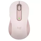 Logitech M650 L, bežični miš, roza