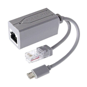 XtendLan XL-POES-5VUM, razdelilnik PoE 802.3af, 100Mb, stabiliziran 5V/2,4A, izhod micro USB