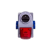 shumee Fiksna vtičnica s stikalom L-0-P 32A 5P 400V + 2x 2P+Z 230V IP44 kombinirana-POL 960625421W
