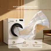 Mercury Home Textile Prekrivac, Vuna, 200x230cm, Beli
