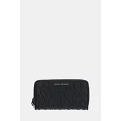 Denarnica Armani Exchange ženska, črna barva, XW001606 AF15774