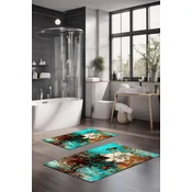 Lessentiel Maison Set prostirki za kupatilo CT-5384, 2 Komada, Šarena