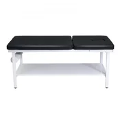VEVOR Medicinska pregledna miza 1855x705x815 cm polica za shranjevanje nastavljiv naslon za hrbet