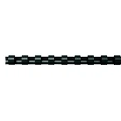 Plasticna spirala ovalna 32mm crna 50kom FELLOWES