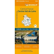 Centre - Michelin Regional Map 518