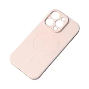 HURTEL Silikonska torbica z MagSafe za Samsung Galaxy A36 5G - roza