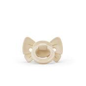 Elodie - duda Binky Bow, Oat White