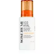 Some By Mi V10 Hyal Antioxidant Sunscreen intenzivna pomirjajoča in zaščitna krema SPF 50+ 40 ml