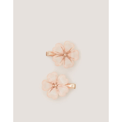 Monsoon Children Set šnala za kosu Gem Flower, 2 komada, Roze