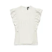VERO MODA Bluza VMBLISS naravno bela