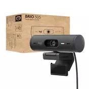 Logitech Business BRIO 505 HD Webcam schwarz
