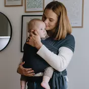 Boba wrap - elastična marama Serenity Charcoal