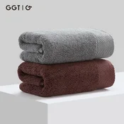 GGT Set peškira, 35x75cm, 2 komada, Braon-sivi