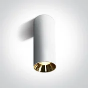 STROPNA SVJETILJKA 1×GU10/10W/230V BIJELA / BEZ ODSIJACA 050112