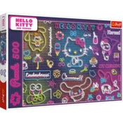 Puzzle - 500 - Neon Hello Kitty Trefl 37523