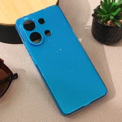Maska za Xiaomi Redmi Note 13 4G Sparkle Dust svetlo plava