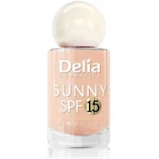 DELIA COSMETICS Lak za nohte Sunny, SPF 15, št. 03; 11 ml