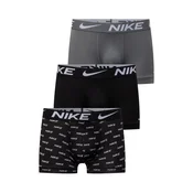 NIKE Boksarice siva/črna/bela