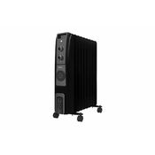 Zilan Radijator uljni + ventilator, 2000 +400 W, 9 rebara - ZLN1956