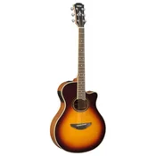 Kitara elektro-akustična Yamaha APX700II rjava sunburst