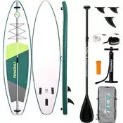 FunWater FunWater SUP deska za veslanje SUPFW69A 3,35 m (zeleno-bela)
