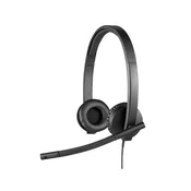 Logitech H570e Teams slušalice – crne