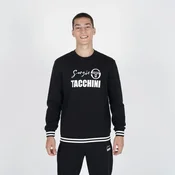 Sergio Tacchini Muški duks Johnny crewneck, Crni