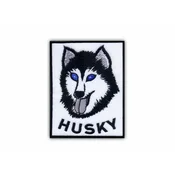 shumee Našitek Husky - Podloga za nalepko z likanjem/toplotno varjenje - Vezen našitek/značka/emblem