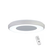 Eglo 75662 - LED prigušiva plafonska svetiljka JUTIO LED/32,4W/230V 3000-6500K + daljinski upravljac