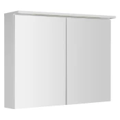 KAWA STRIP LED ogledalna omarica 90x70x22cm, bela - Bela - 90x70,4x21,6 cm - Aqualine - KAWA - 24 - MDF/laminat - Lepilo - Drugo - 3-delne tuš kabine - 900 - 704 - 216 - IP22 - 900 - 15 - LED - 14