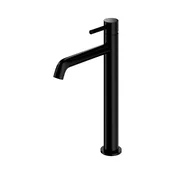 OMNIRES Y1212BL - Pipa za umivalnik Y 30,8 cm semi-mat črna