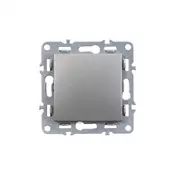 Nova enotirno enopolno stikalo 10A 250V brez okvirja 101 siva